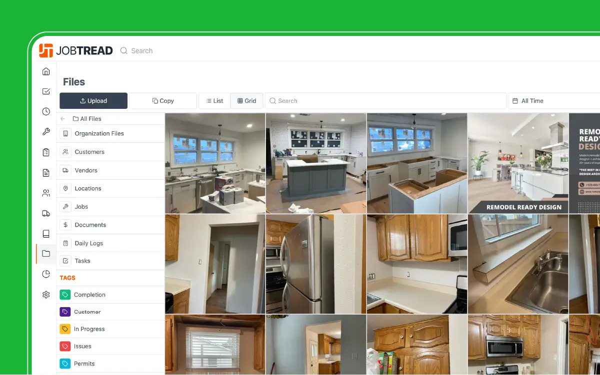 Construction document management software