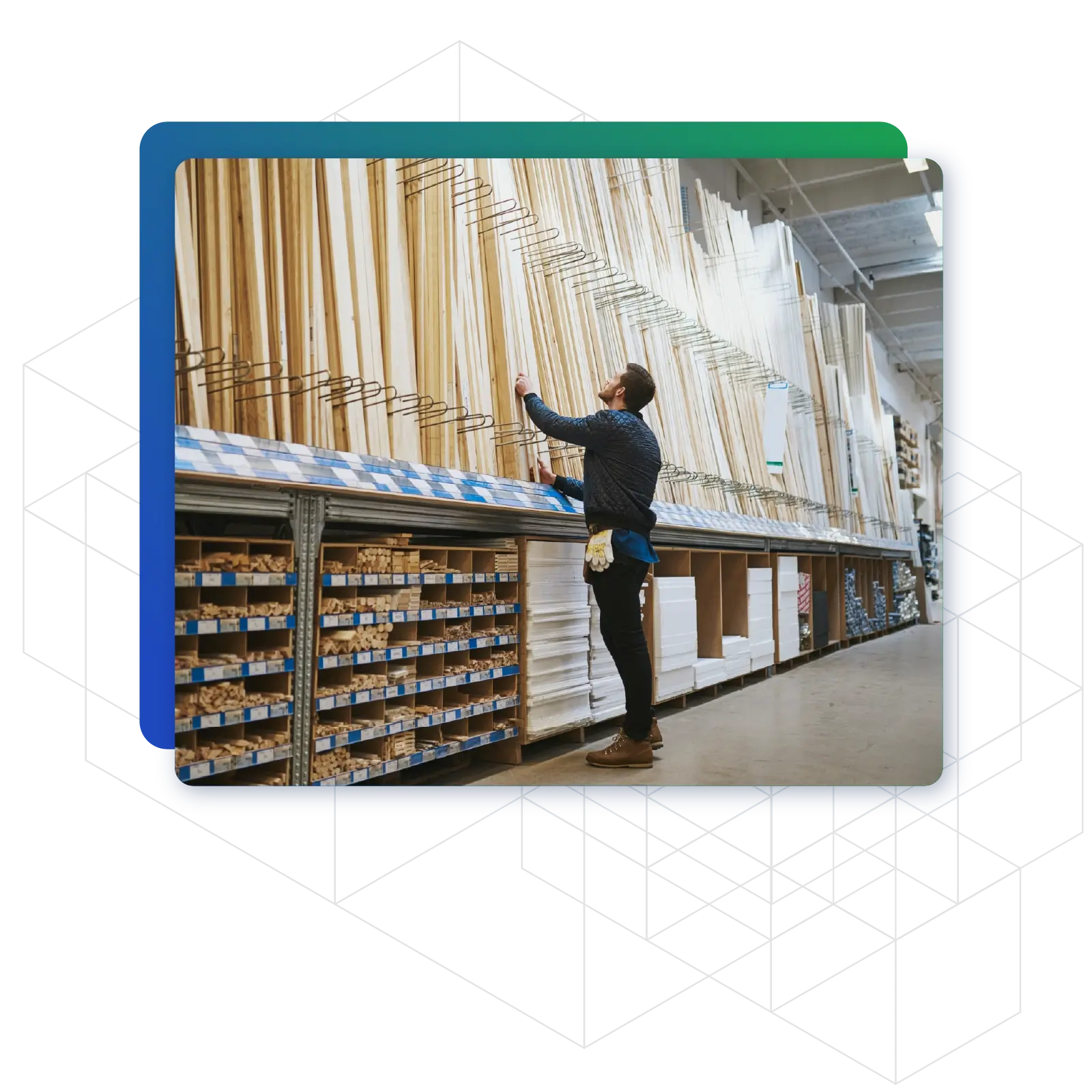 Accountants smiling around their computer